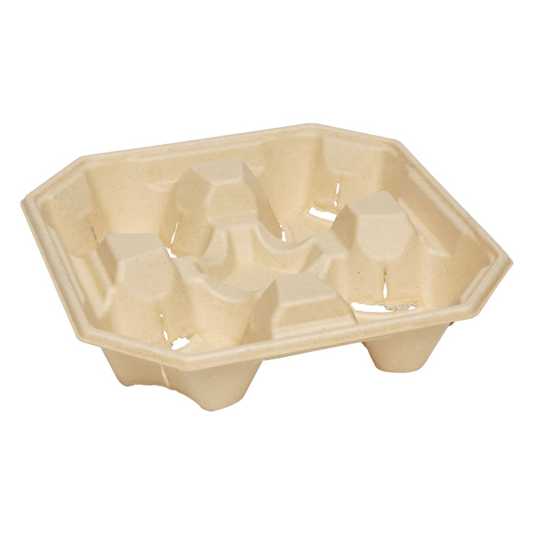 Bamboo Pulp Carry Tray
