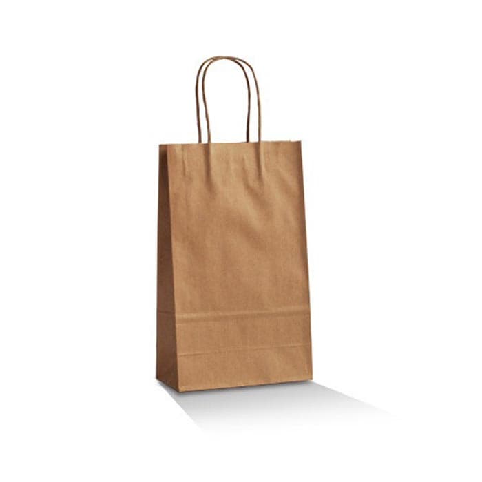 Twist Handle Brown Kraft Paper Bags