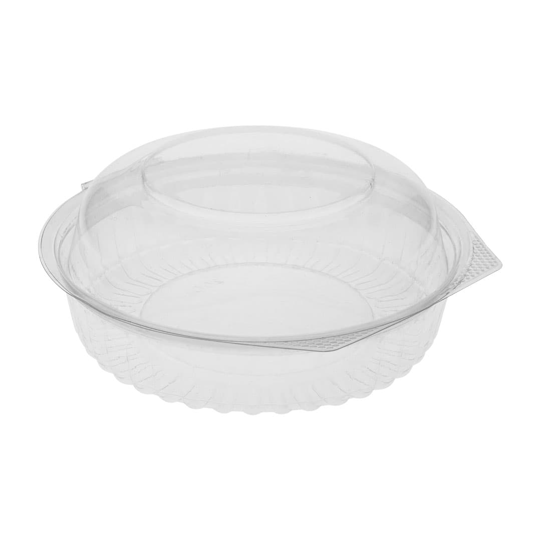 PET Dome Hinged Shobowl Containers