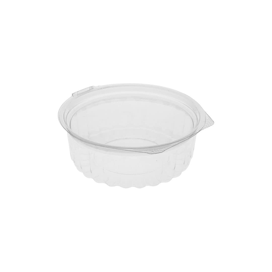 PET Flat Hinged Shobowl Containers